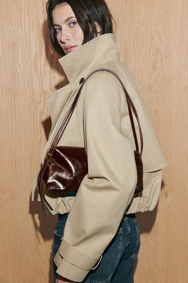 Zara Сумка с плечевым ремнем и пряжками