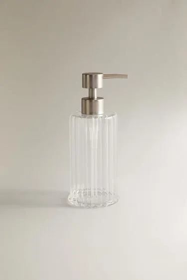 Диспенсер для мыла из боросиликатного стекла