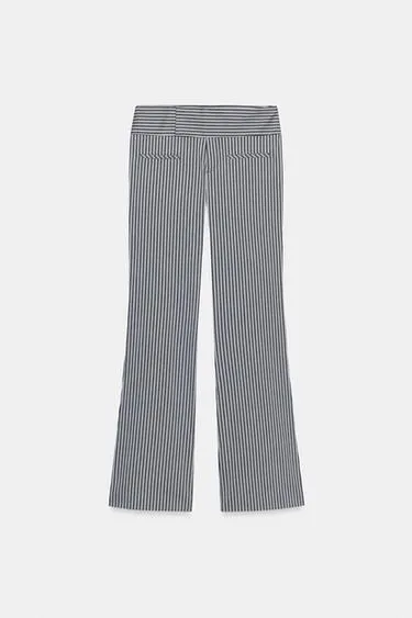 Брюки FLARE в полоску