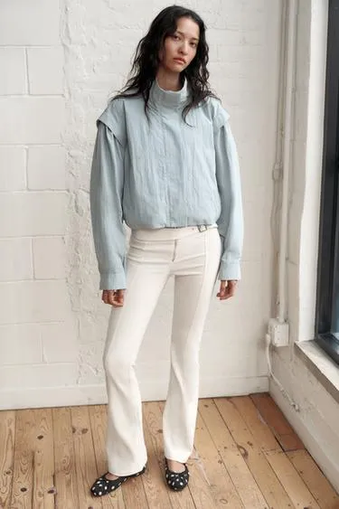 Куртка с высоким воротником- Заказать в России