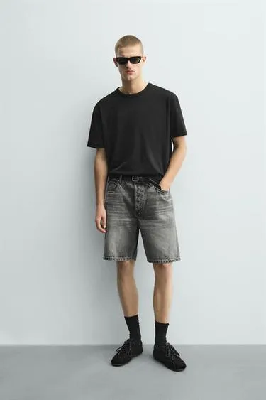 Джинсовые шорты STRAIGHT FIT