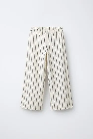 Брюки WIDE LEG в полоску- Заказать в России