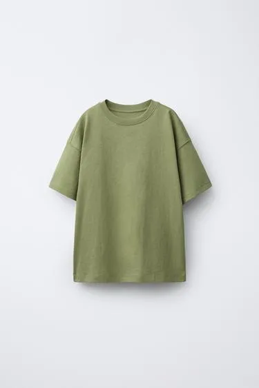 Базовая однотонная футболка- Заказать в России