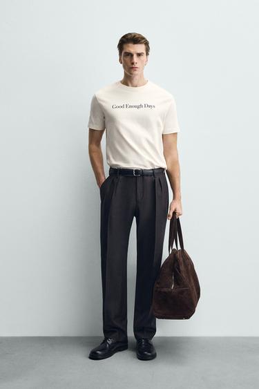 Zara Футболка с надписью