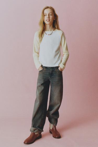 Zara Колье с бусинами разных форм купить с доставкой.