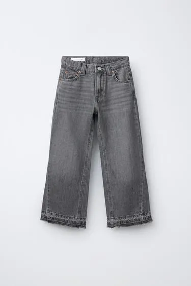 Джинсы FLARE с бахромой