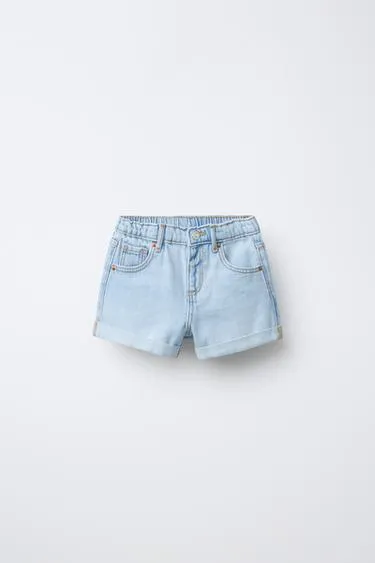 Джинсовые шорты MOM FIT