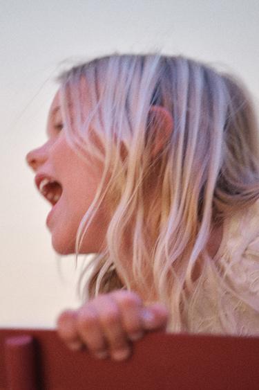 Zara Платье с вышитыми цветами