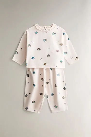 Детский комплект пижамы с MY LITTLE PONY© из хлопка- Заказать в России