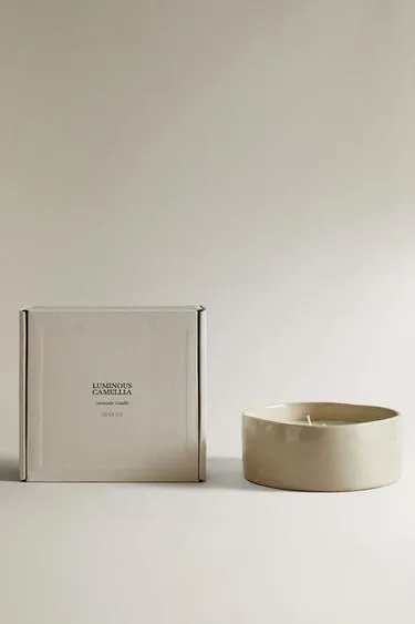 (540 г) ароматичная свеча светящаяся камелия