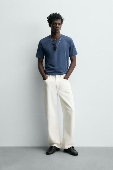 Zara Базовая футболка SLIM FIT