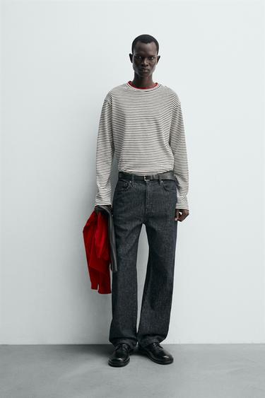 Zara Футболка в контрастную полоску