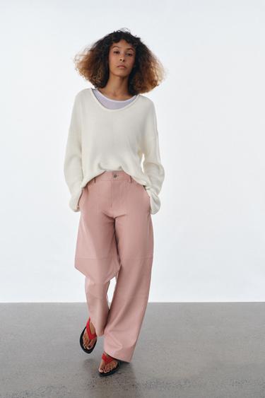 Брюки из 100% кожи — ZW COLLECTION LIMITED EDITION- Заказать в России