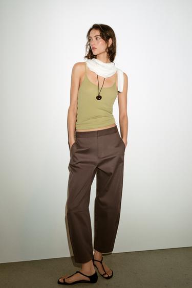 Zara Брюки  в елочку