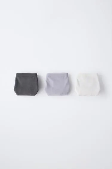 Набор из трех безшовных кюлот ZARA для возраста 8-14 лет- Заказать в России