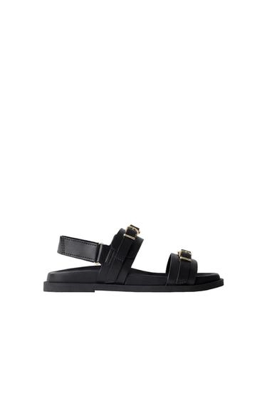 Buckled sandals