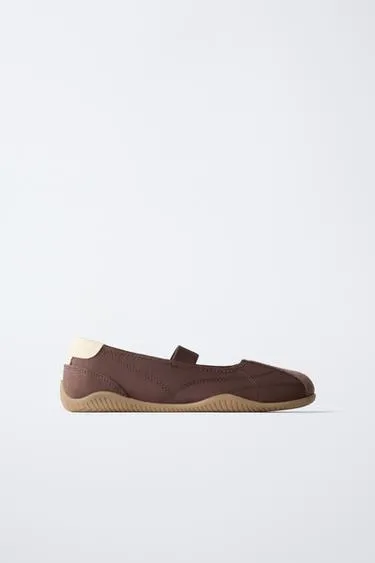 Балетки в спортивном стиле- Заказать в России