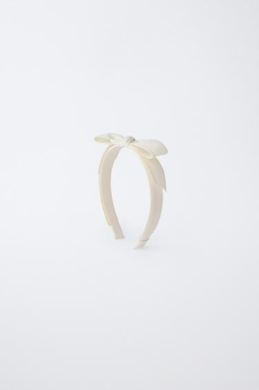 Zara Ободок с двойным бантом