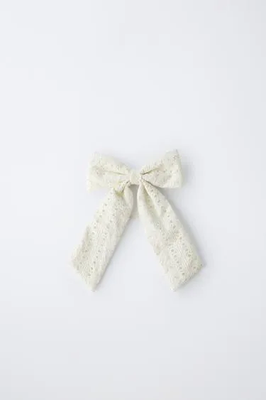 Резинка для волос с ажурным бантом- Заказать в России