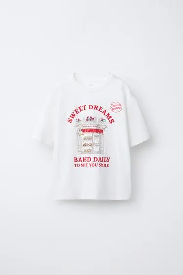 Футболка с принтом