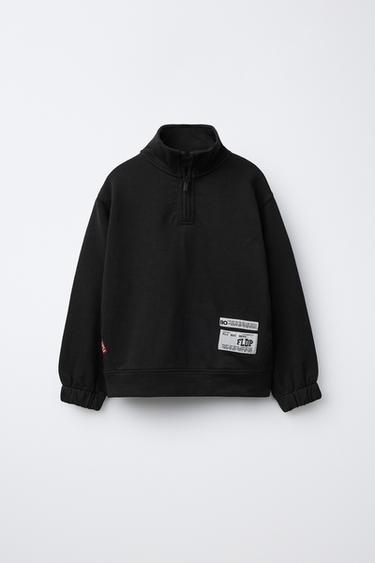 Zara Толстовка с нашивкой