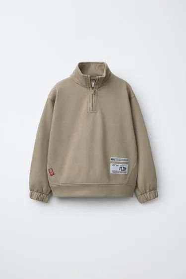 Толстовка с нашивкой- Заказать в России