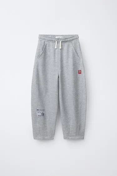 Брюки BARREL с этикеткой