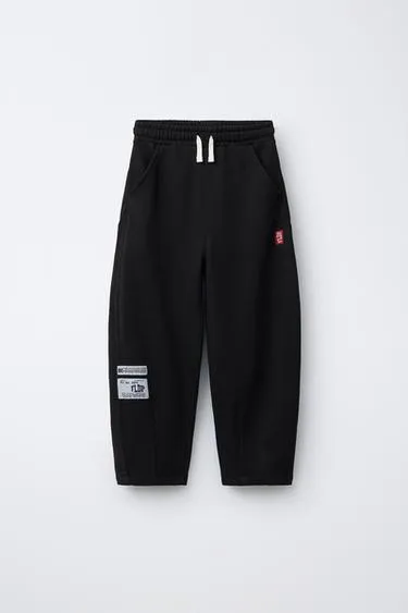 Брюки BARREL с этикеткой