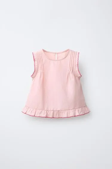 Топ из поплина