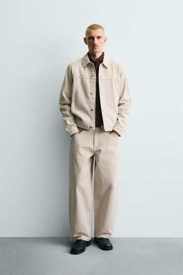 Zara Базовая джинсовая куртка