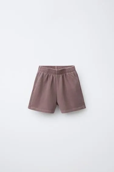 Базовые шорты из мягкой ткани