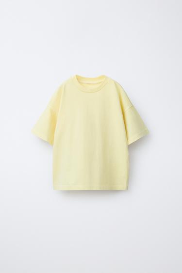 Zara Однотонная футболка