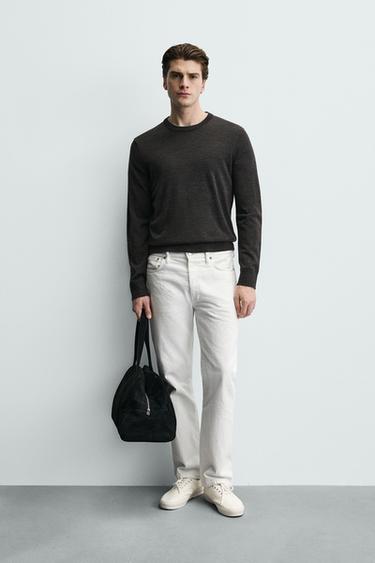 Zara Свитер из 100% шерсти купить с доставкой.