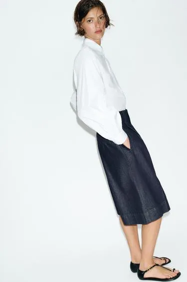 Длинные шорты с защипами