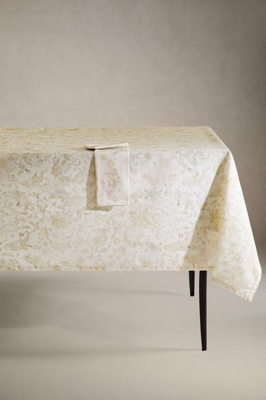 Zara Скатерть с дамаским узором
