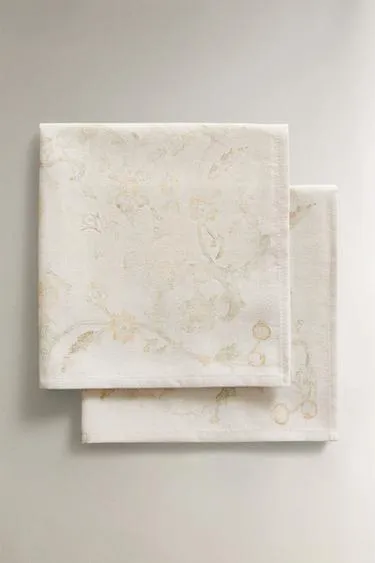 Набор салфеток с дамасским принтом (набор из 2 шт.)