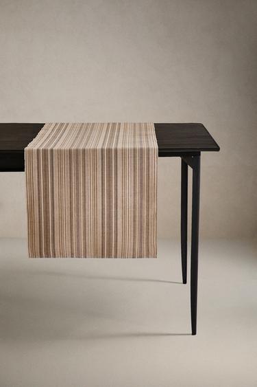 Zara Полосатый бегунок для стола