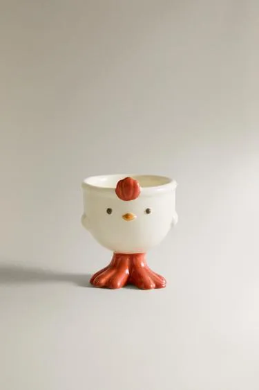 Детская подставка для яиц из фарфора