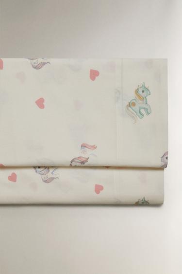 Zara Детский простыней с принтом сердец MY LITTLE PONY©