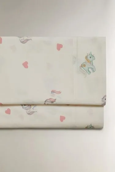 Детский простыней с принтом сердец MY LITTLE PONY©