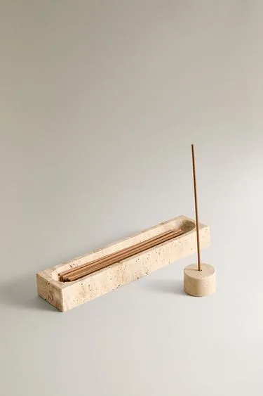 Ароматизированные палочки благовоний ROSE ET PIVOINE с подставкой- Заказать в России