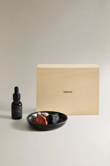 Набор эфирного масла и камней VELVET CUIR