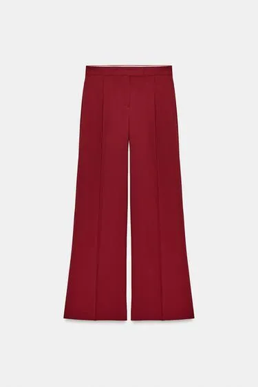 Широкие брюки с защипами- Заказать в России