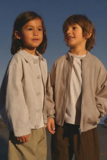 Брюки BAGGY в полоску из рельефной ткани