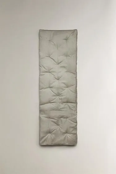 Стеганая льняная накидка