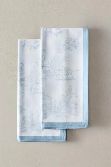 Набор пасхальных кухонных полотенец (набор из 2 штук)- Заказать в России