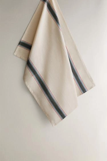 STRIPED COTTON TEA TOWEL- Заказать в России