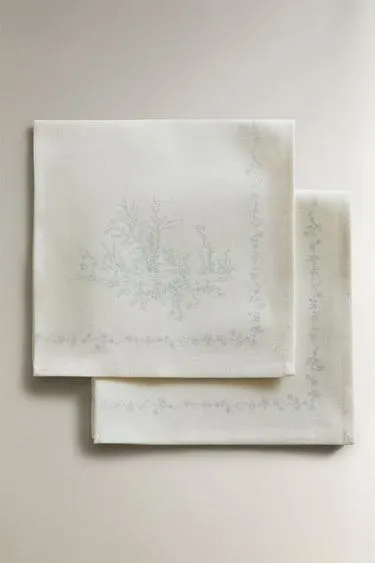 Набор пасхальных хлопковых салфеток (набор из 2)