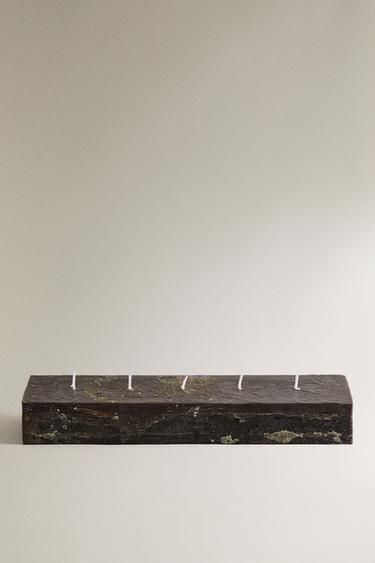 Zara (850 G) ванильный амбра ректангулярная ароматизированная свеча