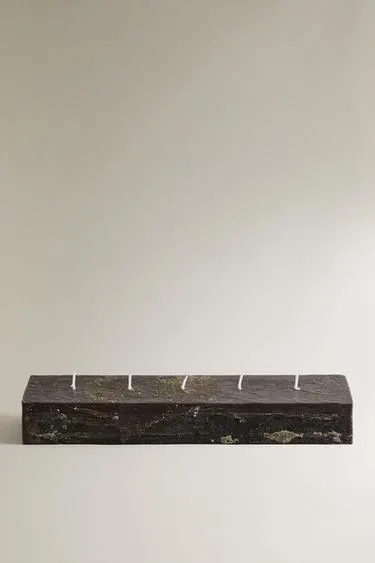 (850 G) ванильный амбра ректангулярная ароматизированная свеча